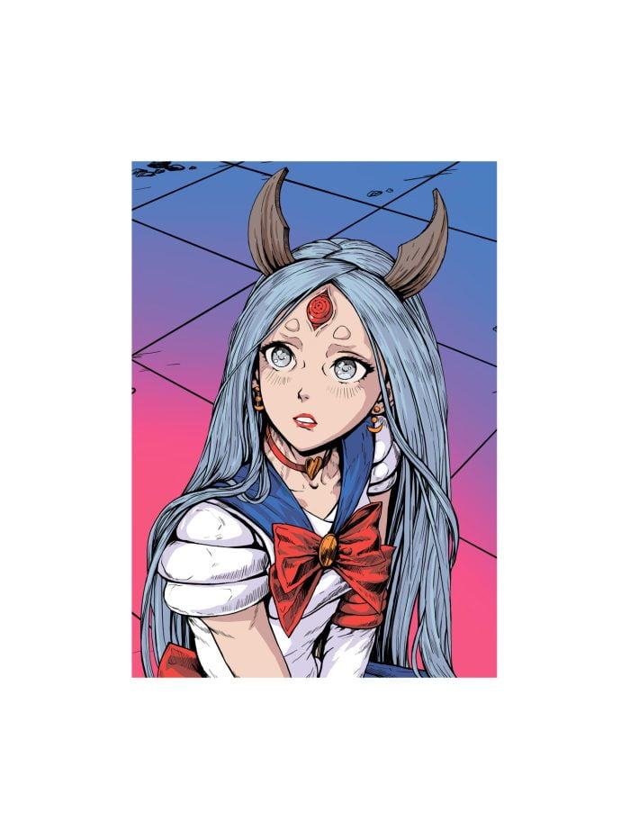 Постер Sailor Kaguya, аниме Наруто