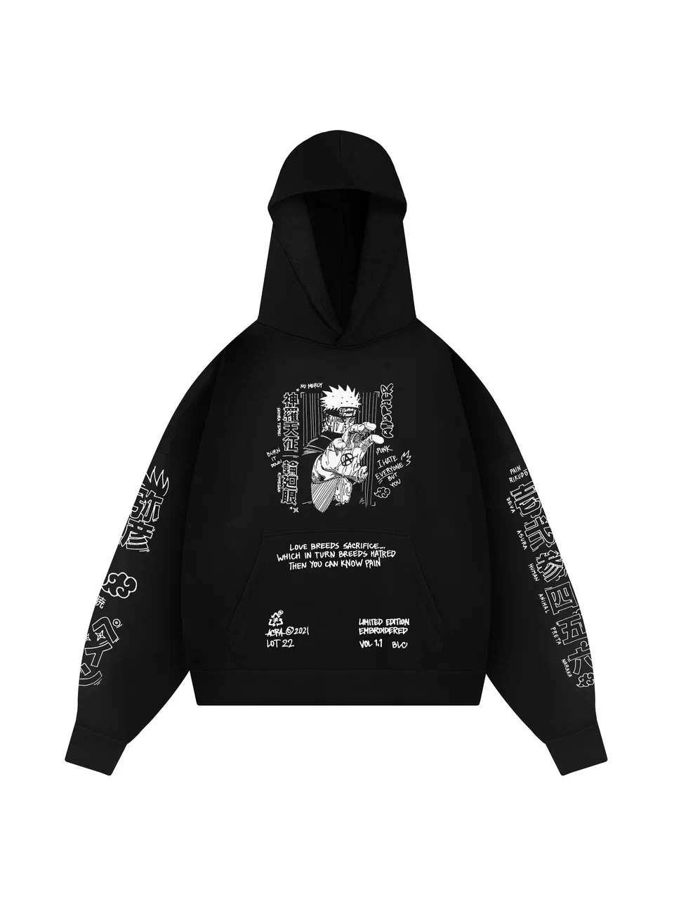 Jiraiya hoodie nikifilini sale