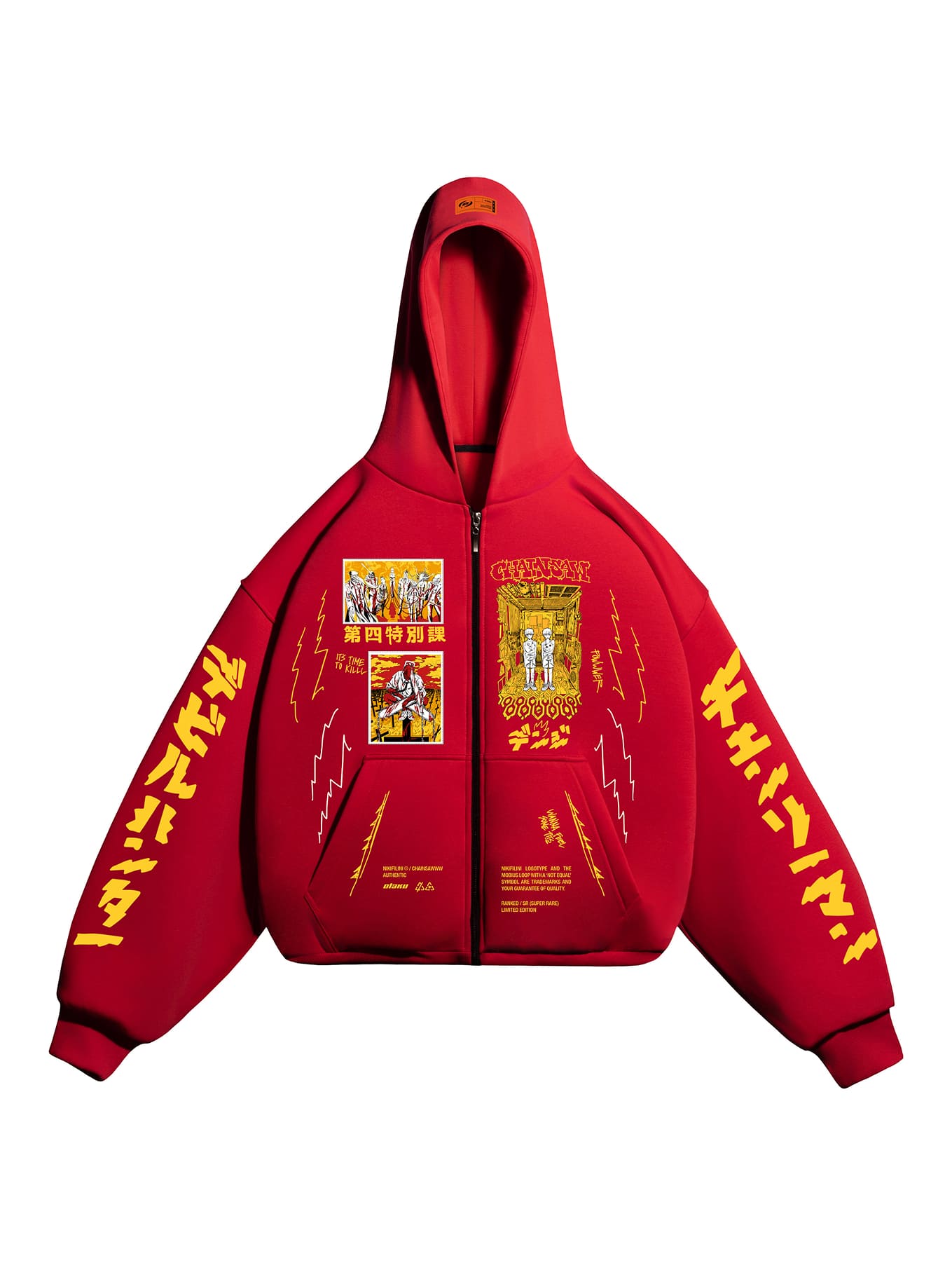 SUICIDE MAN（RED Ver.） Зип-худи CHAINSAW MAN (SR) — купить в интернет-магазине NIKIFILINI