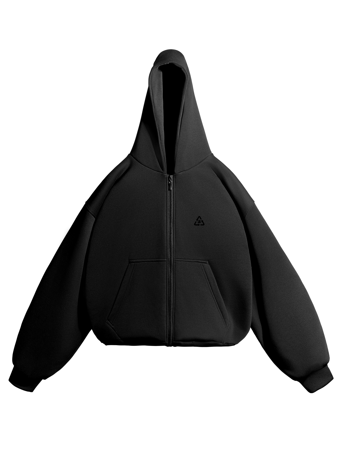 ХУДИ НА МОЛНИИ | BLACK  (ЧЕРНЫЙ)