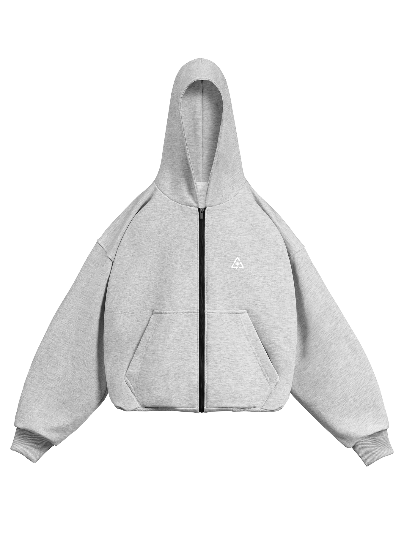 ХУДИ НА МОЛНИИ | MELANGE ( (МЕЛАНЖЕВЫЙ)