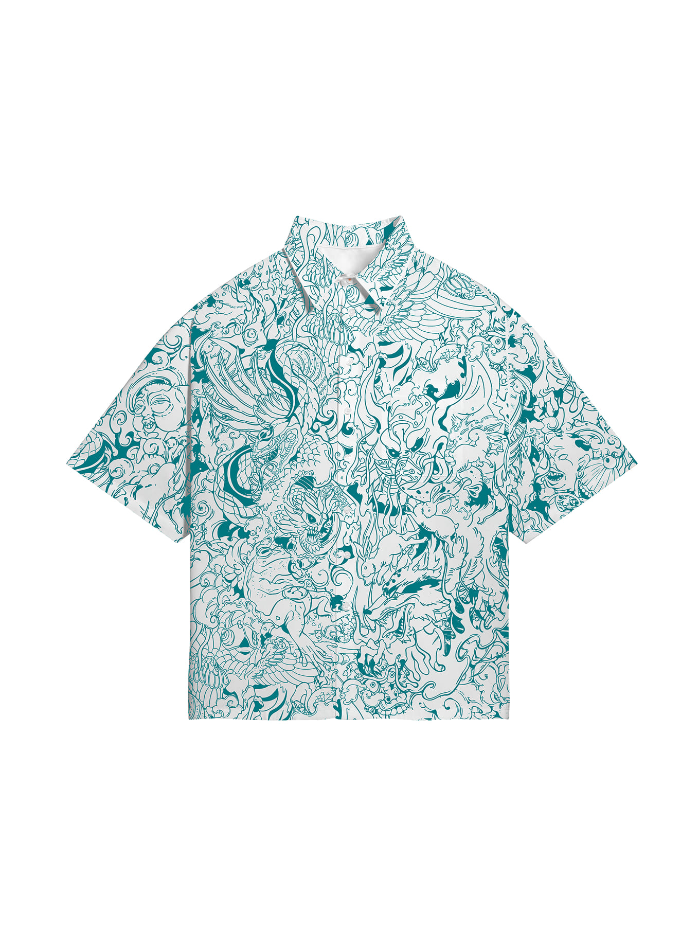 РУБАШКА ЛЕТНЯЯ | SHADOGAMI  (ПРОКЛЯТЬЯ)