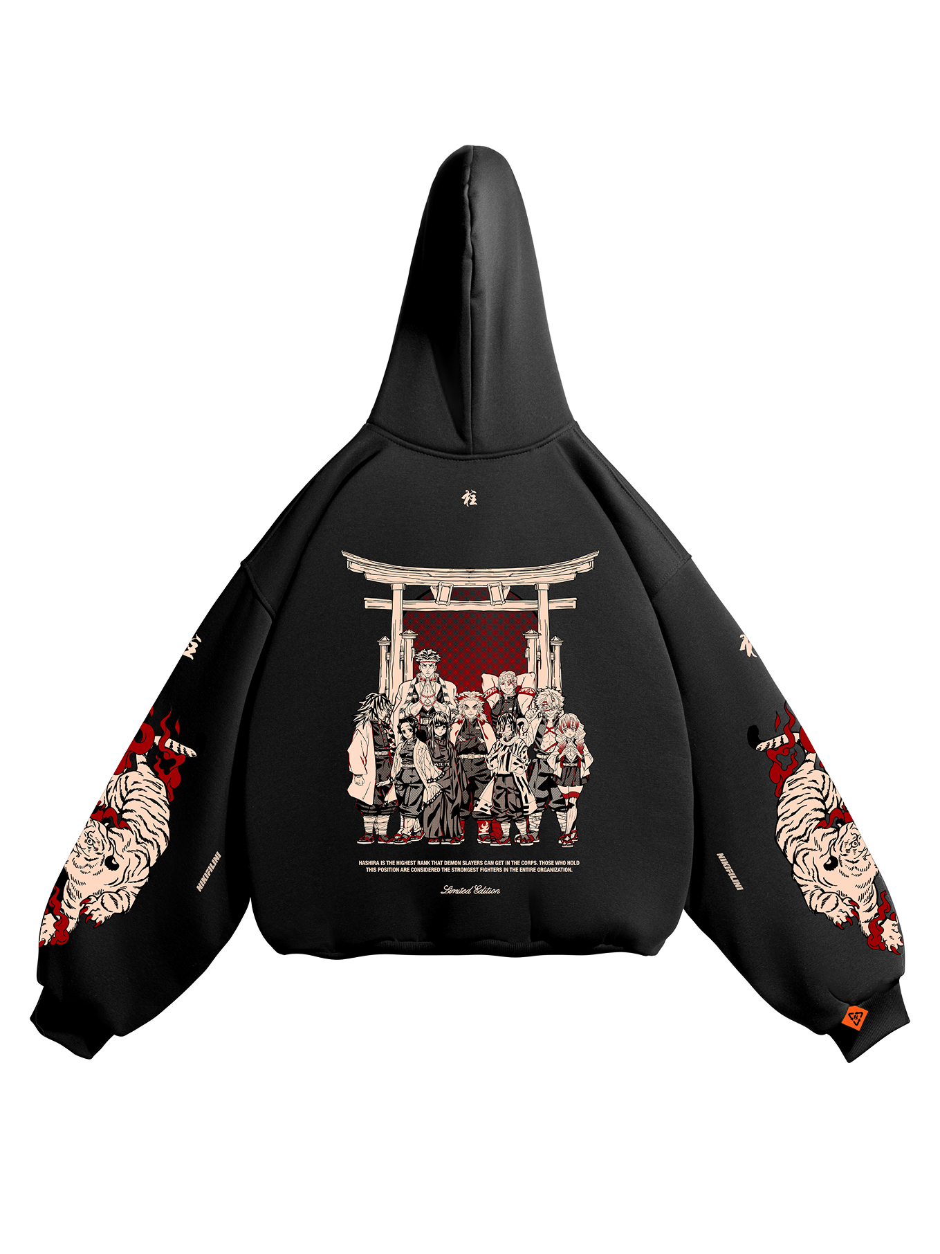 ХУДИ НА МОЛНИИ | FLAME HASHIRA (R)  (ПЛАМЯ СТОЛПА)