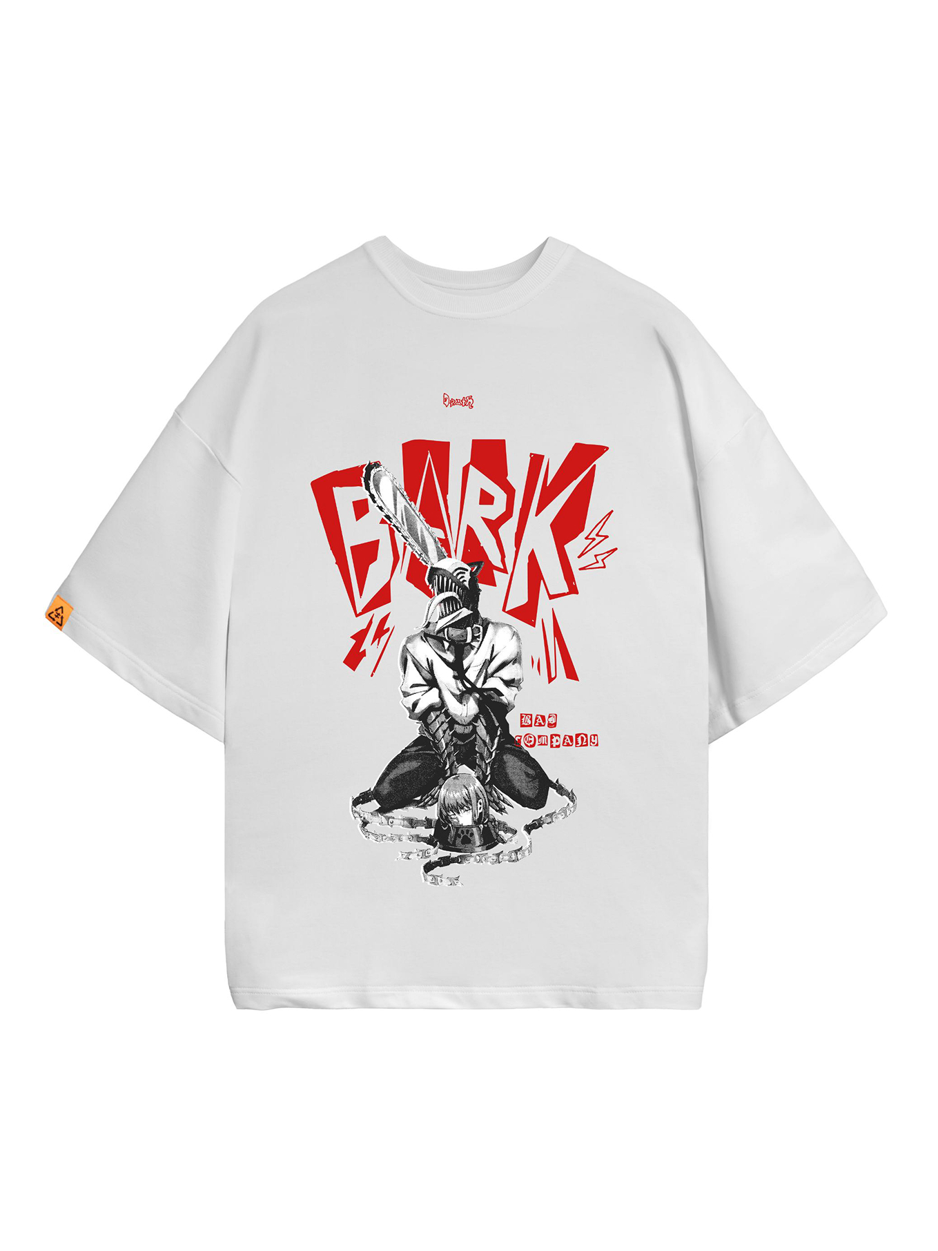 ФУТБОЛКА ШИРОКАЯ | STEEL CHAOS WHT  (ЗАКАЛЕННЫЙ ХАОС, БЕЛЫЙ)