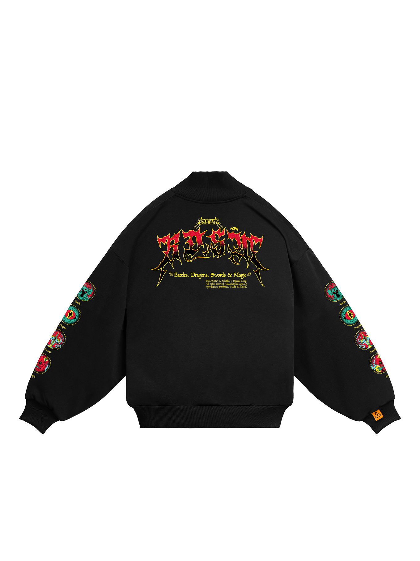 СВИТШОТ НА МОЛНИИ | DND (ПОДЗЕМЕЛЬЯ И ДРАКОНЫ)