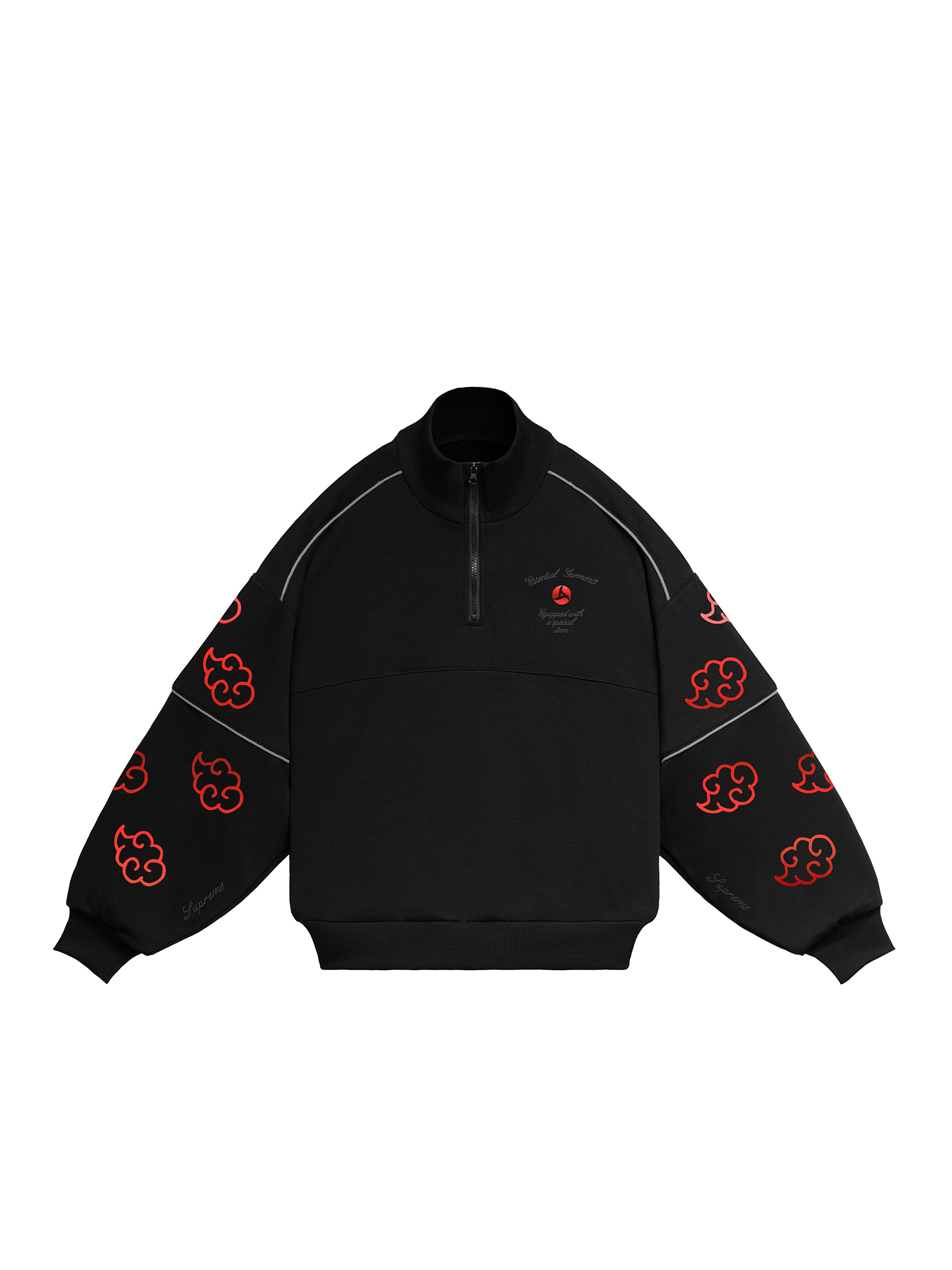 СВИТШОТ НА МОЛНИИ | EMBER SEAL  (ПЕЧАТЬ ТЛЕЮЩИХ УГОЛЬКОВ)