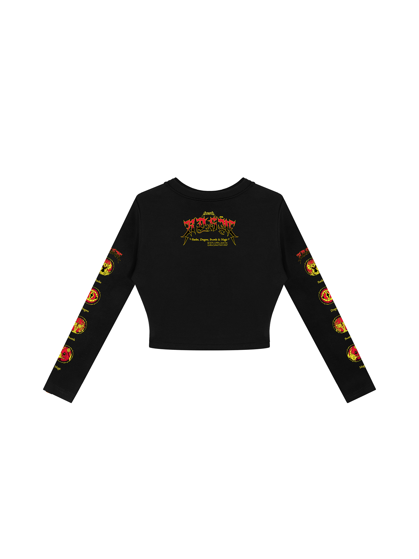 УКОРОЧЕННЫЙ ТОП | BDSM BLC  (ИГРЫ НА СТОЛЕ, ЧЕРНЫЙ)