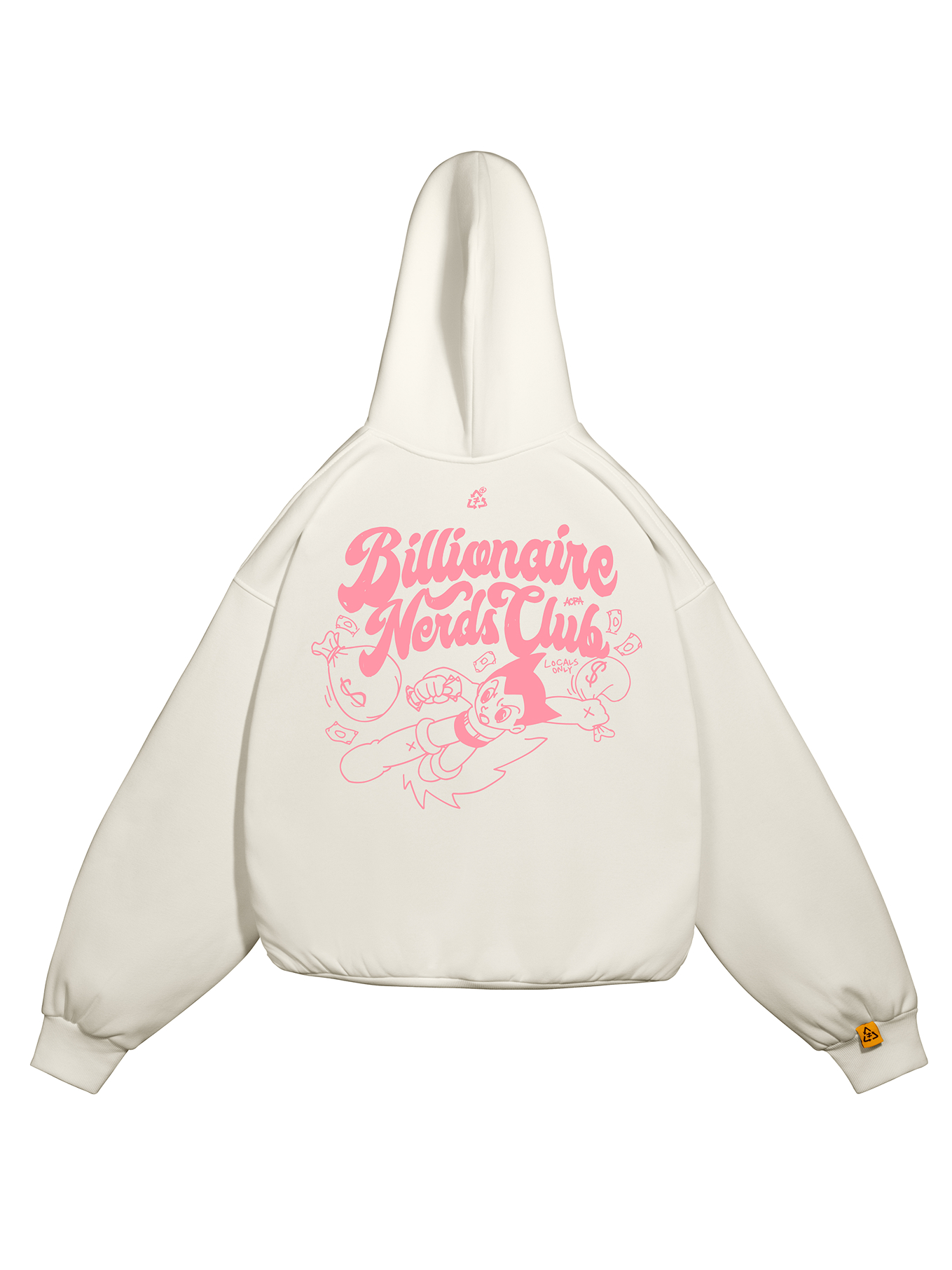 ХУДИ НА МОЛНИИ | NERD$CLUB WHT  (ИНТЕЛЛЕКТУАЛЬНЫЙ КЛУБ)