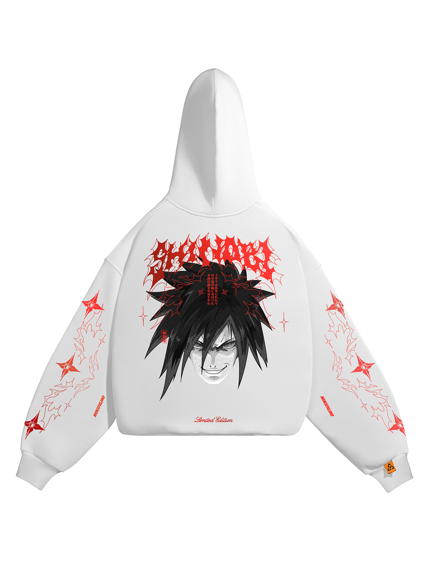 ХУДИ | DARK MADARA WHT (SR) (ТЕМНЫЙ МАДАРА, БЕЛЫЙ)